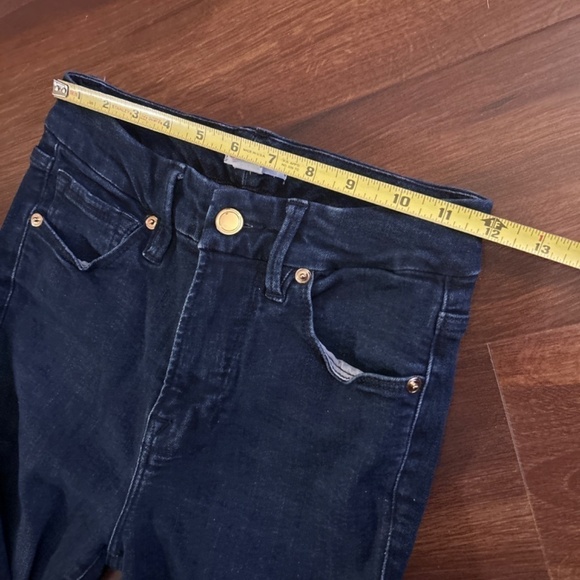 GOOD AMERICAN High Rise Skinny Jeans Size 0/25 - Picture 6 of 10